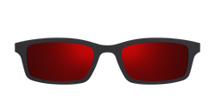 The Polarized Red Reflective Sun Top