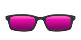 The Polarized Pink Reflective Sun Top