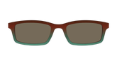 The Polarized Mahogany to Juniper Woodgrain Sun Top