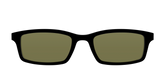 The Black with Green Racquet Sport Lens