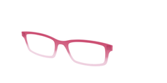 The Flamingo to Blush Gradient Crystal