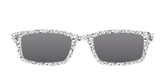 The Polarized Silver Sparkle Sun Top