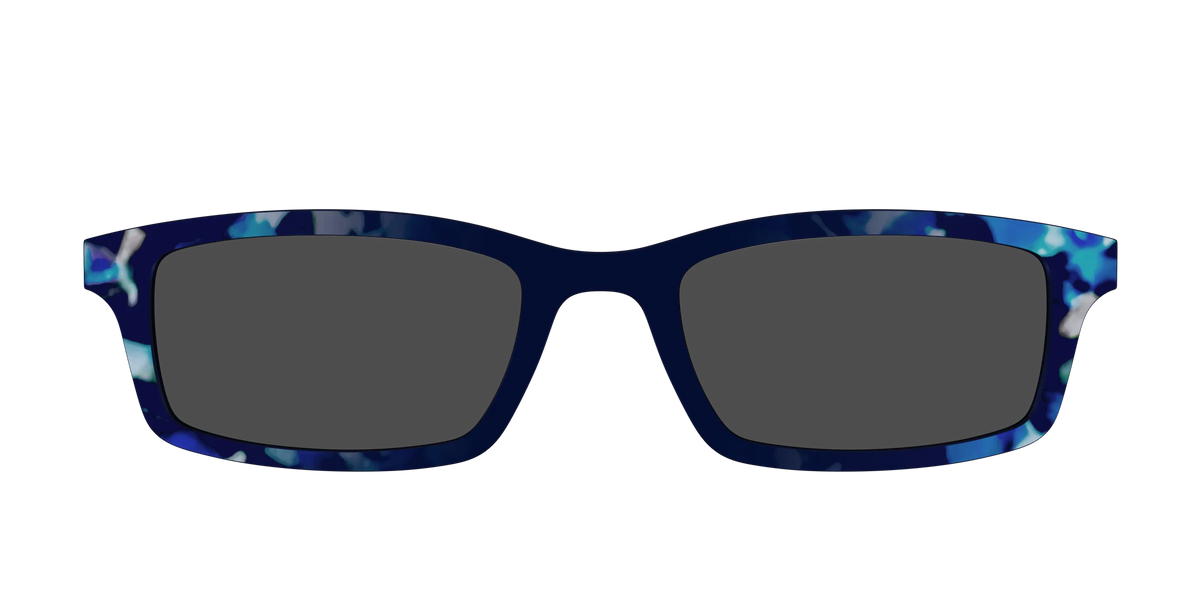 The Polarized Indigo Tortoise Sun Top
