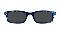 The Polarized Indigo Tortoise Sun Top