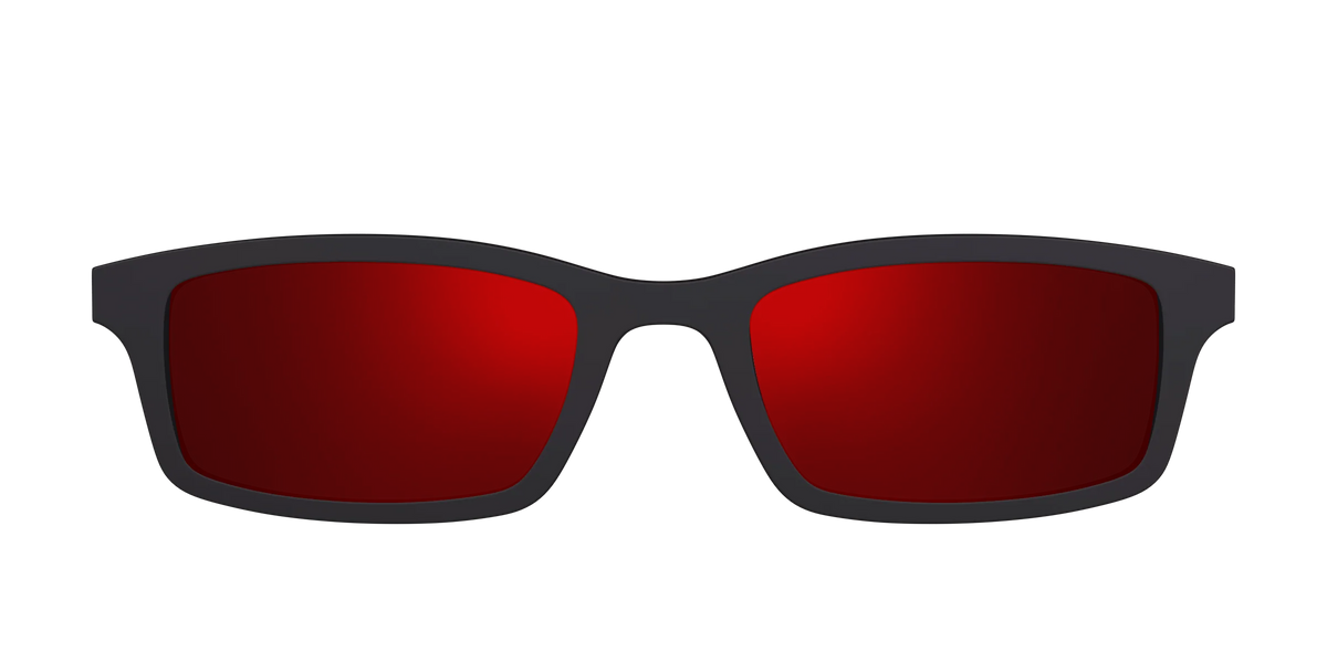 The Polarized Red Reflective Sun Top
