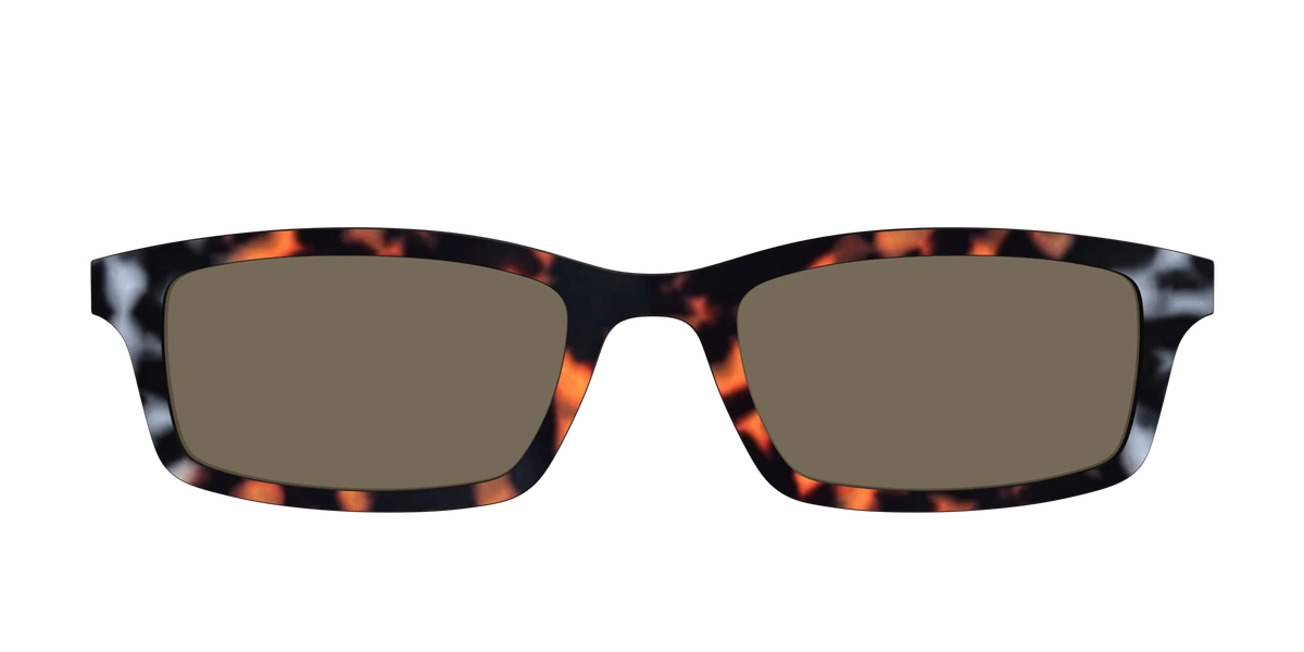 The Polarized Gray & Amber Tortoise Sun Top