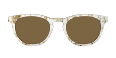 The Polarized Ivory Sand Pearl Shell Sun Top