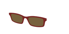 The Polarized Burgundy Sun Top
