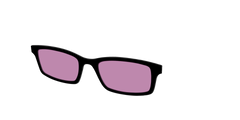 The Black with Pink Racquet Sport Lens