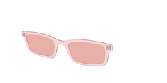 The Pink Crystal With Coral Pink Lens