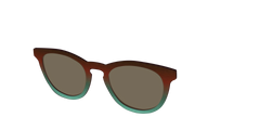 The Polarized Mahogany to Juniper Woodgrain Sun Top