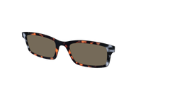 The Polarized Gray & Amber Tortoise Sun Top