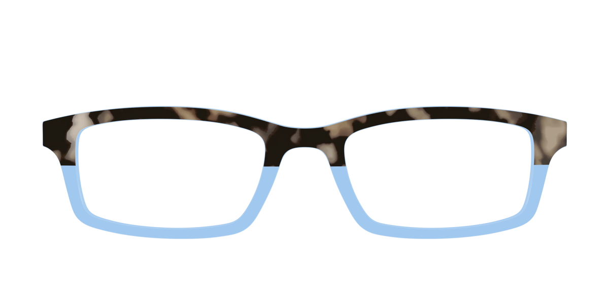 The Denim Tortoise Crystal Split