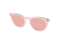 The Pink Crystal With Coral Pink Lens