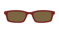 The Polarized Burgundy Sun Top