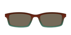 The Polarized Mahogany to Juniper Woodgrain Sun Top