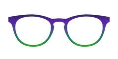 The Ultra Violet to Bright Green Gradient