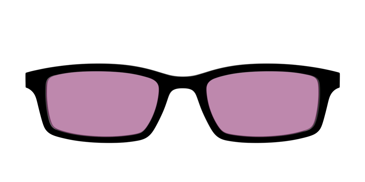 The Black with Pink Racquet Sport Lens
