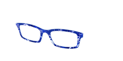 The Navy Shimmer Mosaic