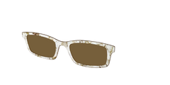 The Polarized Ivory Sand Pearl Shell Sun Top