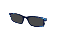 The Polarized Indigo Tortoise Sun Top